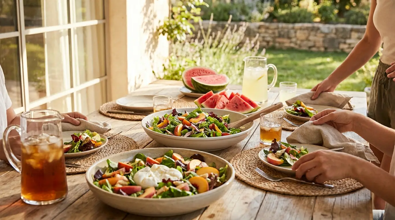 Summer meal planning for hot, busy days