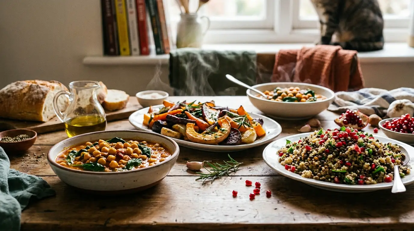 Vegetarian meal planning for the whole week